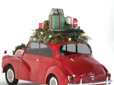 morris minor 1961 3D model