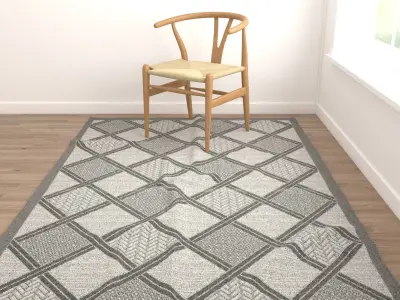 Rugs No 1 Low-poly 3D model