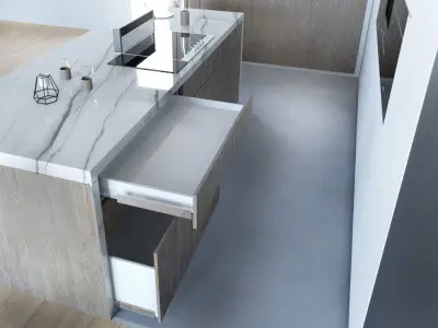 Kitchen v3 3D model