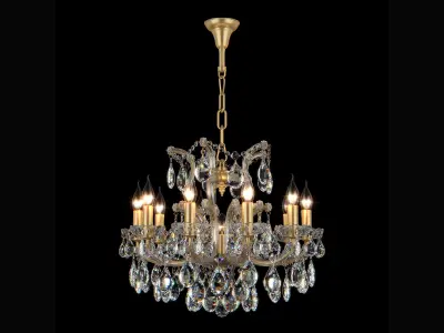 775113  Champa Osgona Chandelier 3D model