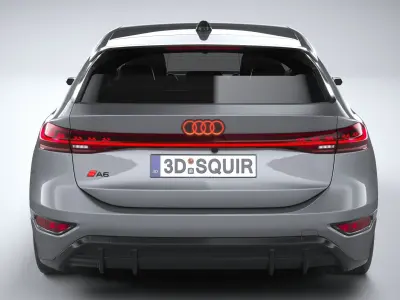 Audi A6 Avant e-tron 2025 3D model