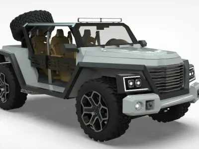 WildTruck Version 4 3D model