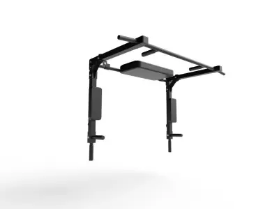 WM Pull Up Bar M01 Low-poly 3D model