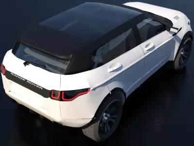 RANGE ROVER EVOQUE Low-poly 3D model