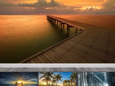 Photo Wallpaper No 20 Low-poly 3D model