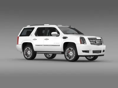 Cadillac Escalade Hybrid 2013 3D model