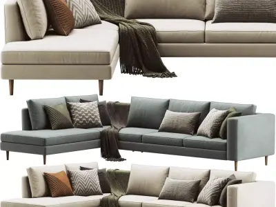 BoConcept Indivi Sofa 3D model