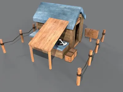 Pet house  3D model