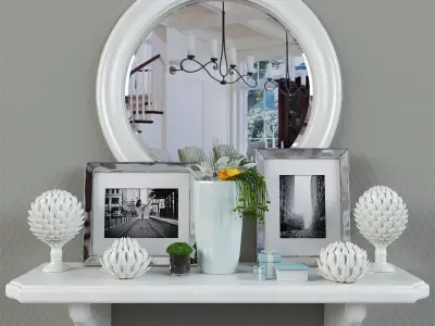 decor for a console 3D model