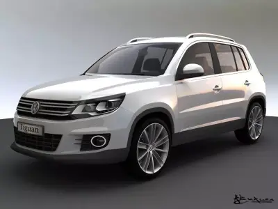 Volkswagen Tiguan 2012 Sport Style 3D model
