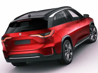 Nio ES6 3D model