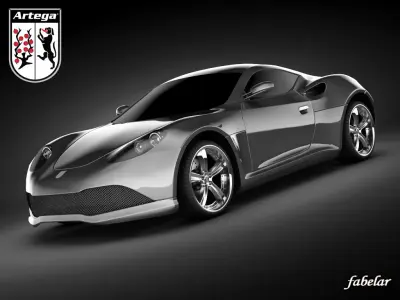 Artega GT 3D model