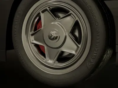 Ferrari testarossa 3D model