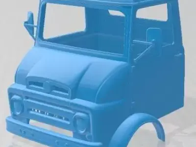 Ebro C 450 1965 Printable Body Cabin Truck 3D print model