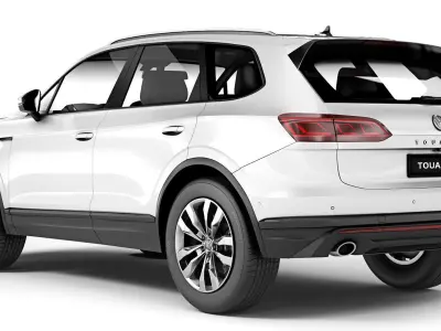 Volkswagen Touareg base 2019 3D model
