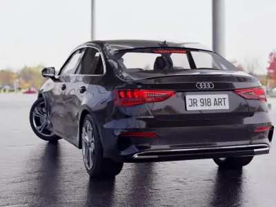 Audi  A3 2021 sedan 3D model