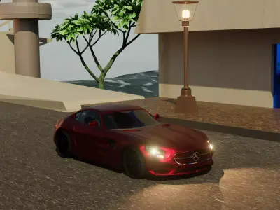 MERCEDES AMG GT MODEL 3D model