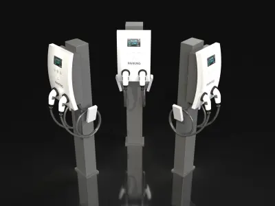 CARREGADOR WEG PARKING WEBMOB 3D model