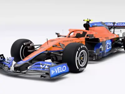 F1 McLaren MCL35M 3D model