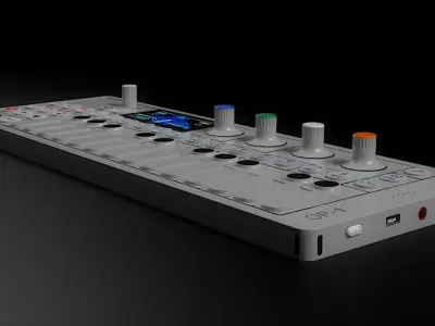 OP1 TEENAGE ENGINEERING 3D model