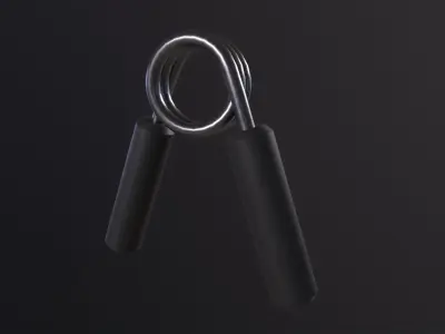 Hand Gripper 3D Model Low-poly 3D model