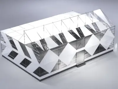 Layher Structure Pavilion 2 3D model