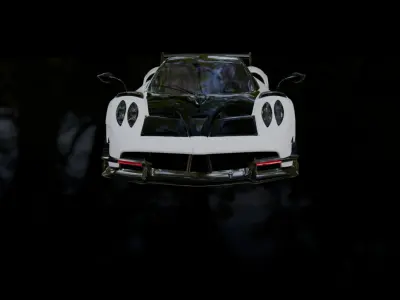 Pagani Huraya BC 3D Model 3D model