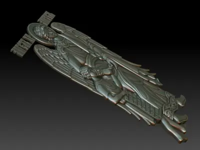 Guardian angel orthodox icon 2 3D print model