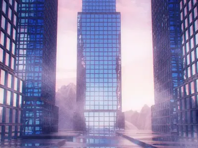 City Skyscraper 3D model