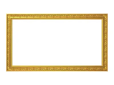 10 carved frames set 3D Model Collection