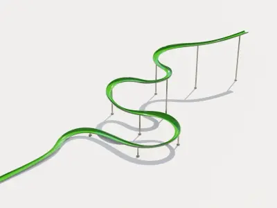 Water Slide 3D models 3D Model Pack 2
