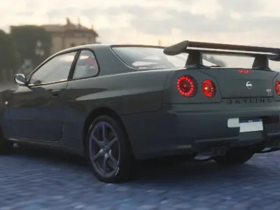 Skyline GT-R R34 2001 3D model