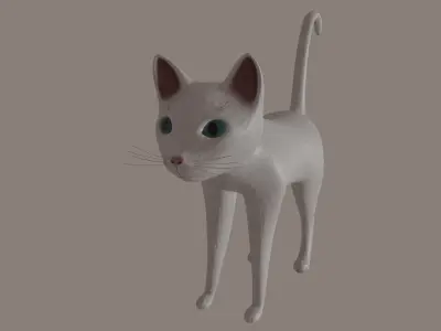 Cat model 3D model