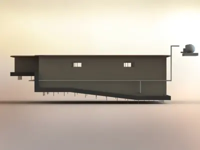 Swimming pool Free 3D model