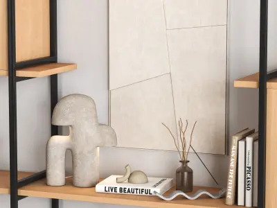 Decorative set-09 3D model