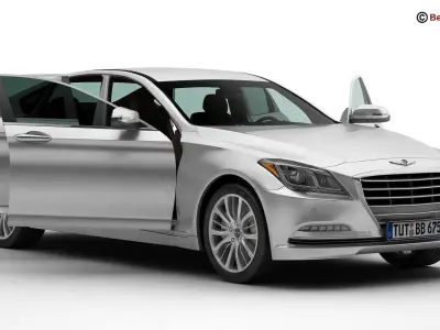 Hyundai Genesis 2015 3D model
