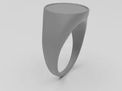 Signet Ring 3D print model