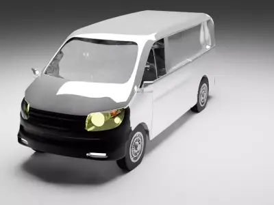 NORMAL VAN MODLE 3D model