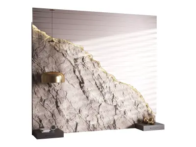Decorative Wall panel  12 3D model