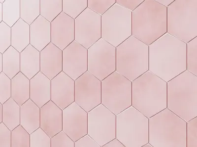 HexArt Porcelain Tile 3D model