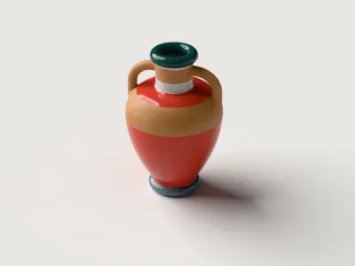 Ikiperu Vase 3D model