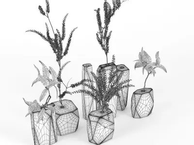 Wood decor 3D model order