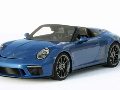 Porsche 911 Speedster 2019 3D model