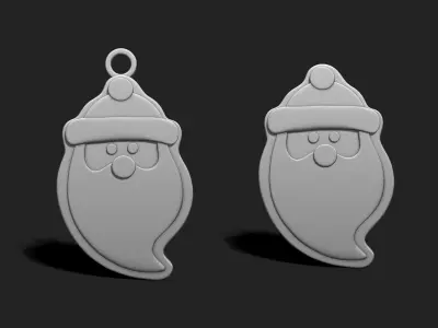 Christmas Cookie Ornament - Pendant -  Christmas Tree 7 3D print model
