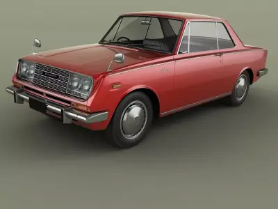 Toyota Corona RT50 Coupe 3D model