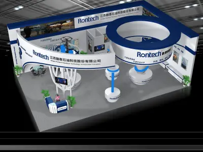 Exhibition - Area -10X16-3DMAX2009-05 3D model