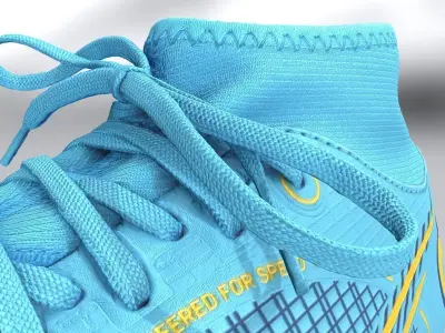 Nike Performance MERCURIAL 8 ACADEMY Low-poly 3D model