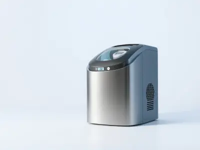 Contemporary Ice Maker model pack with Streamlined Design Low-poly 3D model