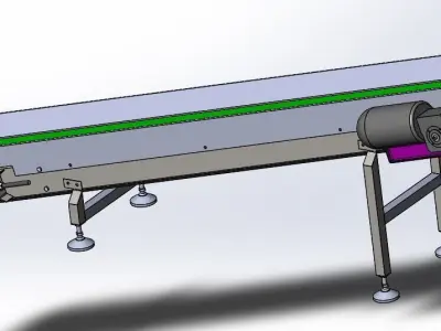 filar conveyour 3D print model