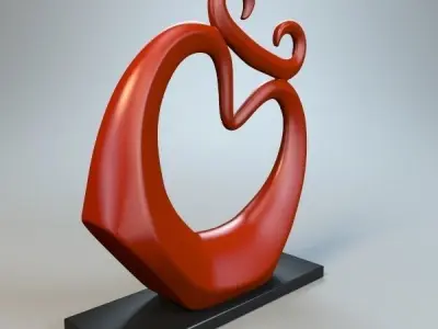 Abstract Figure 3D model 14